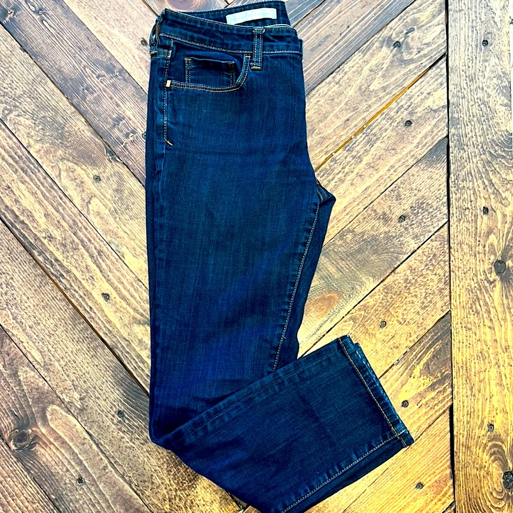 Pilcro (Anthropology) Mid Rise Cropped Stet Jean
